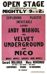 VU & Nico at the Dom April 1966 ad
