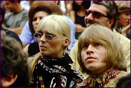 Nico & Brian Jones Monterey June 1967