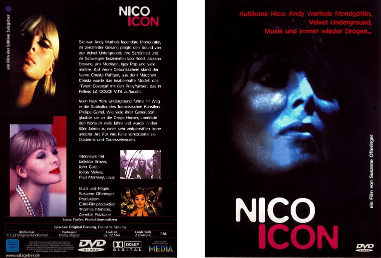 Nico-Icon DE Edition Salzgeber & Co. Medien DVD