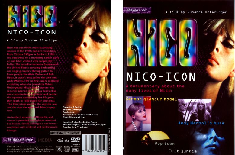 Nico-Iconéditions à voir/Media Luna NL DVD