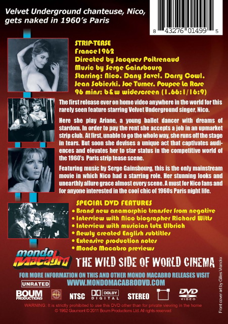 Strip-Tease DVD