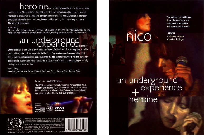 An Underground Experience + Heroine UK DVD